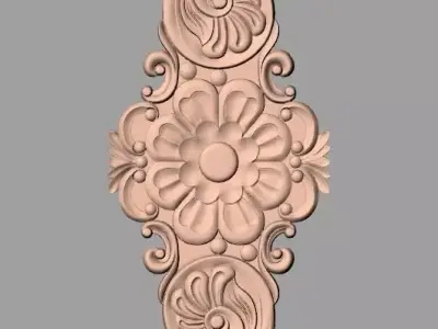 Artcam Aspire 3D relief models STL Files used for CNC E606 3D model
