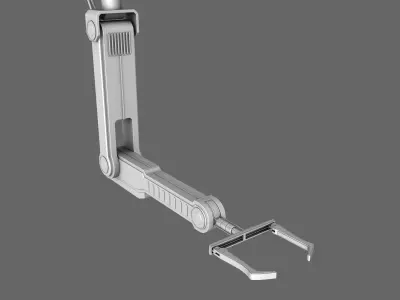 Sci Fi Lab Arm 3D model