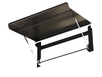 Teknomek stainless steel wal mounted lectern 3D model