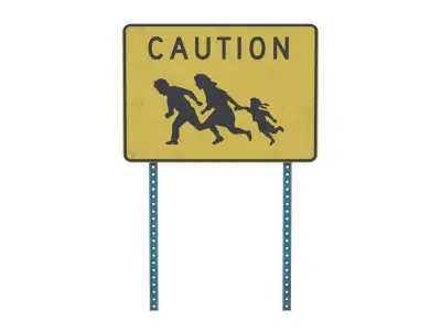 Street Sign 16 3D model