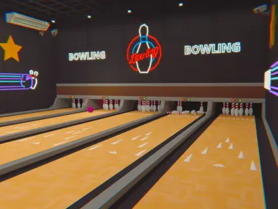 Bowling 3D model