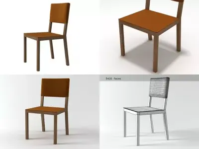 Triz chair 3D model