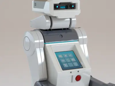 Service Robot 3D model