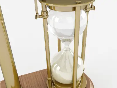 Hourglass on Stand 3D model