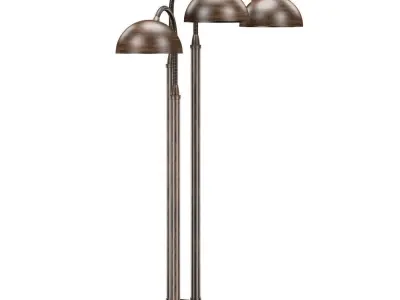 Porta Romana - ARC LAMP BRONZE SLB64 3D model