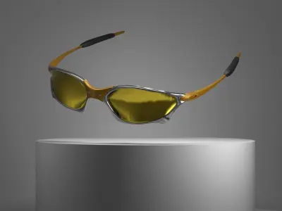 Oakley Penny Glasses  Low-poly 3D model