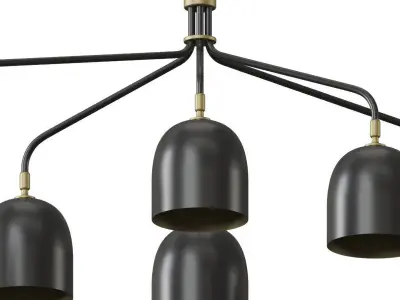 Howard Chandelier 6 Arm 3D model