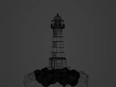  lighthouse 3D model