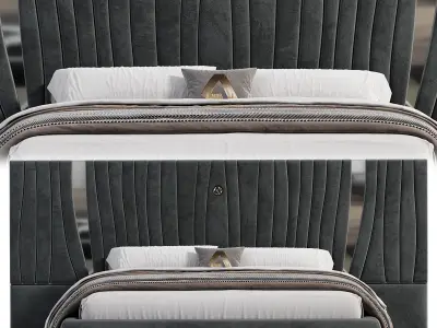 Nova Karyola Bed By Area Mobilya 3D model