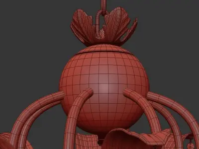 Chandelier Arosio E 1 1 8 G 3D model