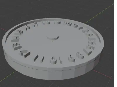 Warhammer 40k 0-20 Wound Tracker 3D print Set 3D print model