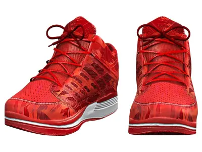  Basketball Shoes Low-poly 3D model