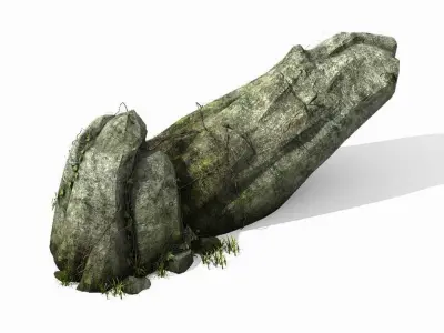 Explore the mountains - Rock 017 3D model