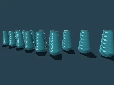 Vase SpiDia V1 3D print model