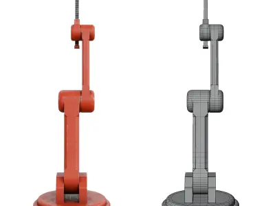 Sci-fi Robot Arm Low-poly 3D model purchase