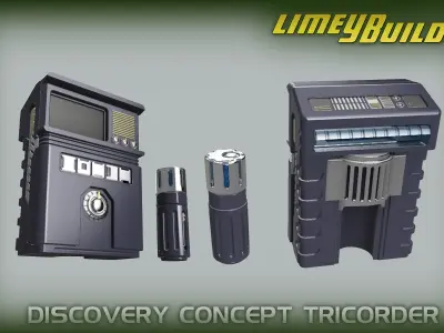 ST Discovery Concept Tricorder 3D print model