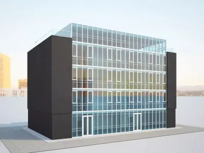Office building 3D model