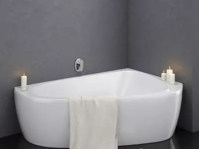 bath Ravak LoveStory II 3D model