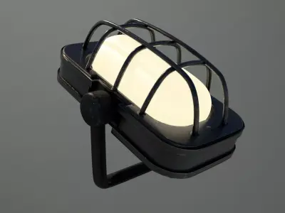 Electric lamp 3D model purchase