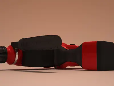 Hilti TE2A battery drill 3D model