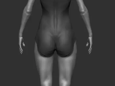 Ballerina model 3D model