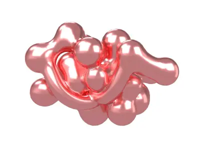 Abstraction Emphasizes Shape v1 004 Low-poly 3D model