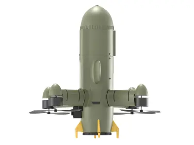 Sting anti-drone drone 3D model