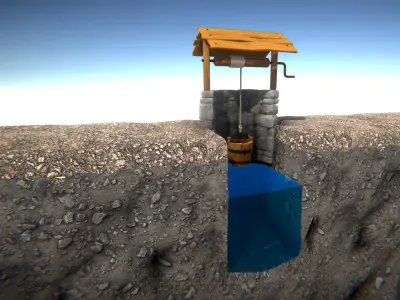 Stylized Platformer Asset Pack Low-poly 3D model