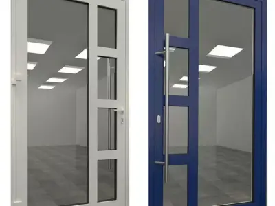 Aluminum Joinery Doors 3D model