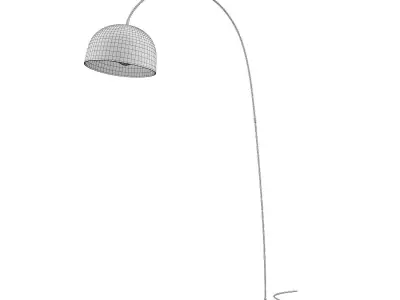 Lucca floor lamp 3D model