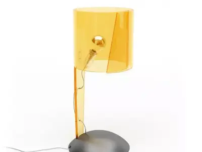 Casamania Yellow Lamp 3D model