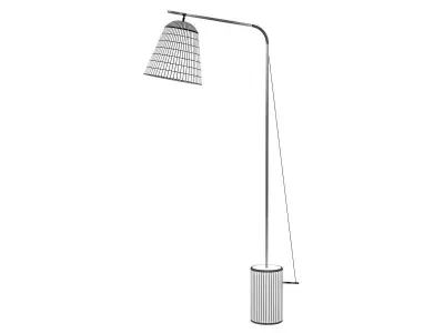 Line Floor Lamp 3D model
