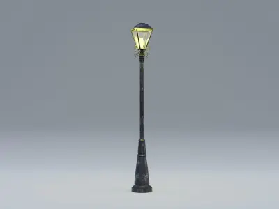 Street light 3d Model 3D model 5