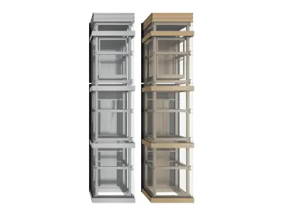 Glass Elevato Low-poly 3D model