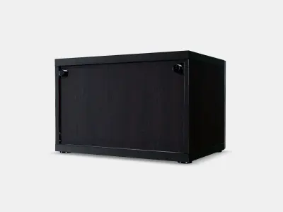 BESTA Shelf unit with door 9 Low-poly 3D model