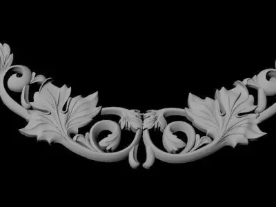 dekor ornament 3D model 135