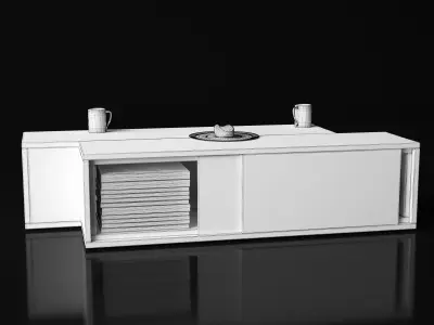 Coffee Table - High Quality Furniture 11 Free 3D model