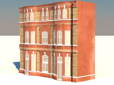 Building 3D Model brick 3D model