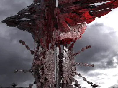 Systems Arch Reactor Tower  3D model