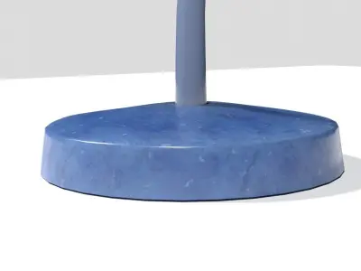 Table Lamp Low-poly 3D model