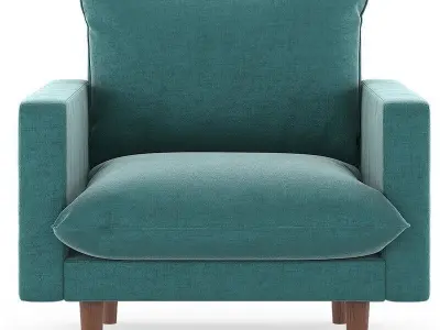 Brympton 34 Wide Armchair 3D model