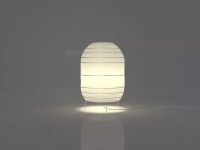 Fabric Lamp 3D model
