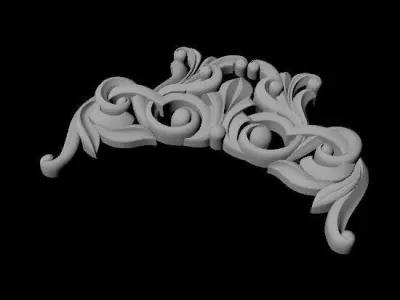 dekor ornament 3D model 68