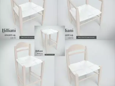 5 model pack - Billiani Vincent VG white leather