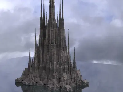 Dark Tower 3D 3D model
