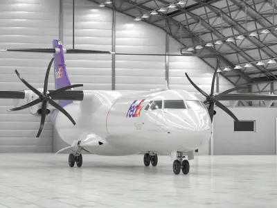  FedEx ATR 72-600 Cargo Aircraft 