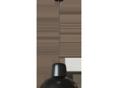SKURUP Pendant lamp  black38 cm 3D model