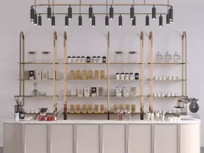 A CAFE BAR NO11 3D model