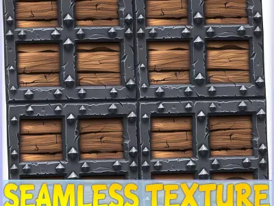 Stylized Wood Seamless Texture Texture