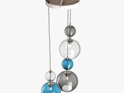 Rothschild Bickers Pop Light clusters 3D model